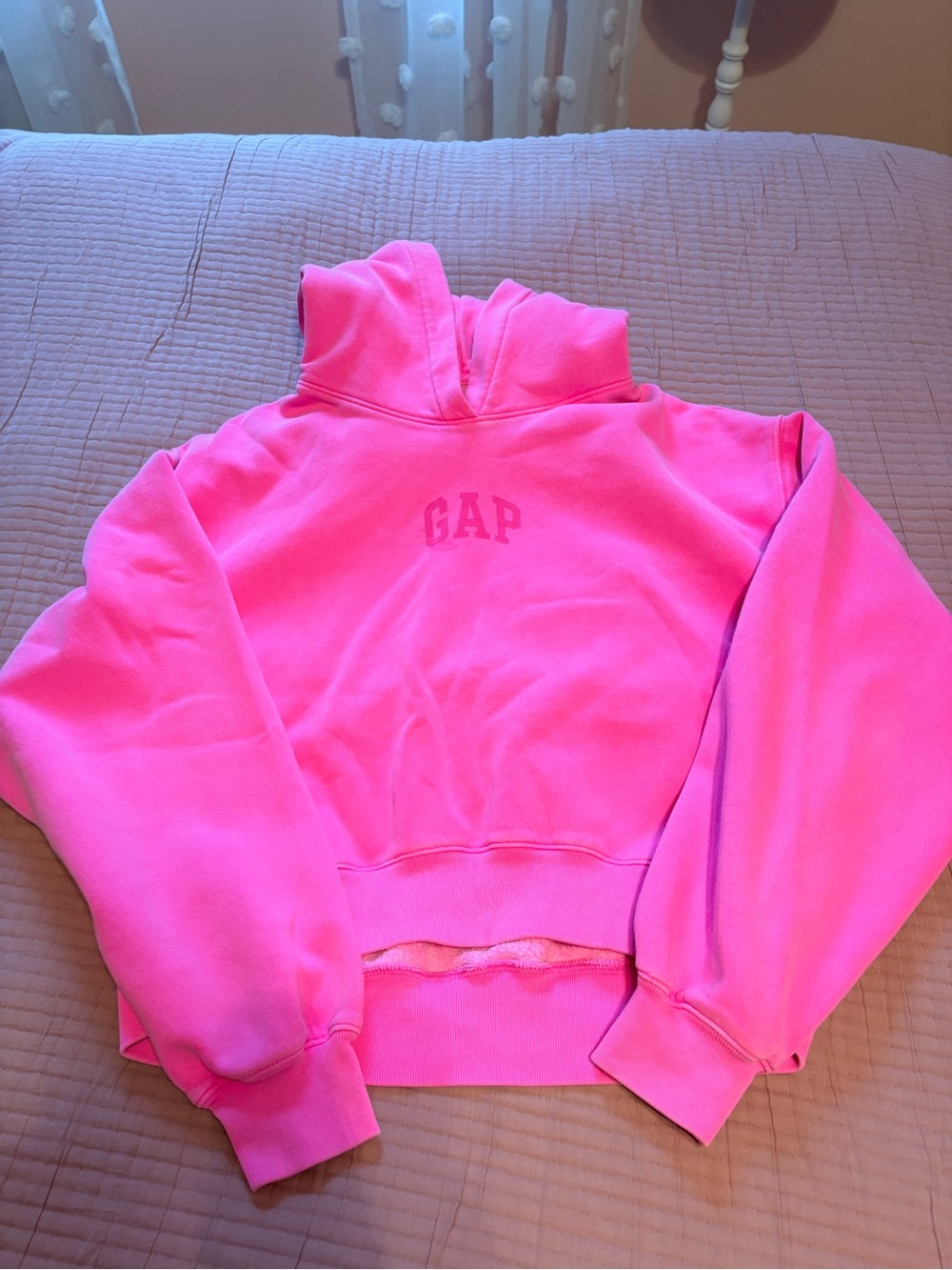 GAP women’s Pink Hoodie Jacket